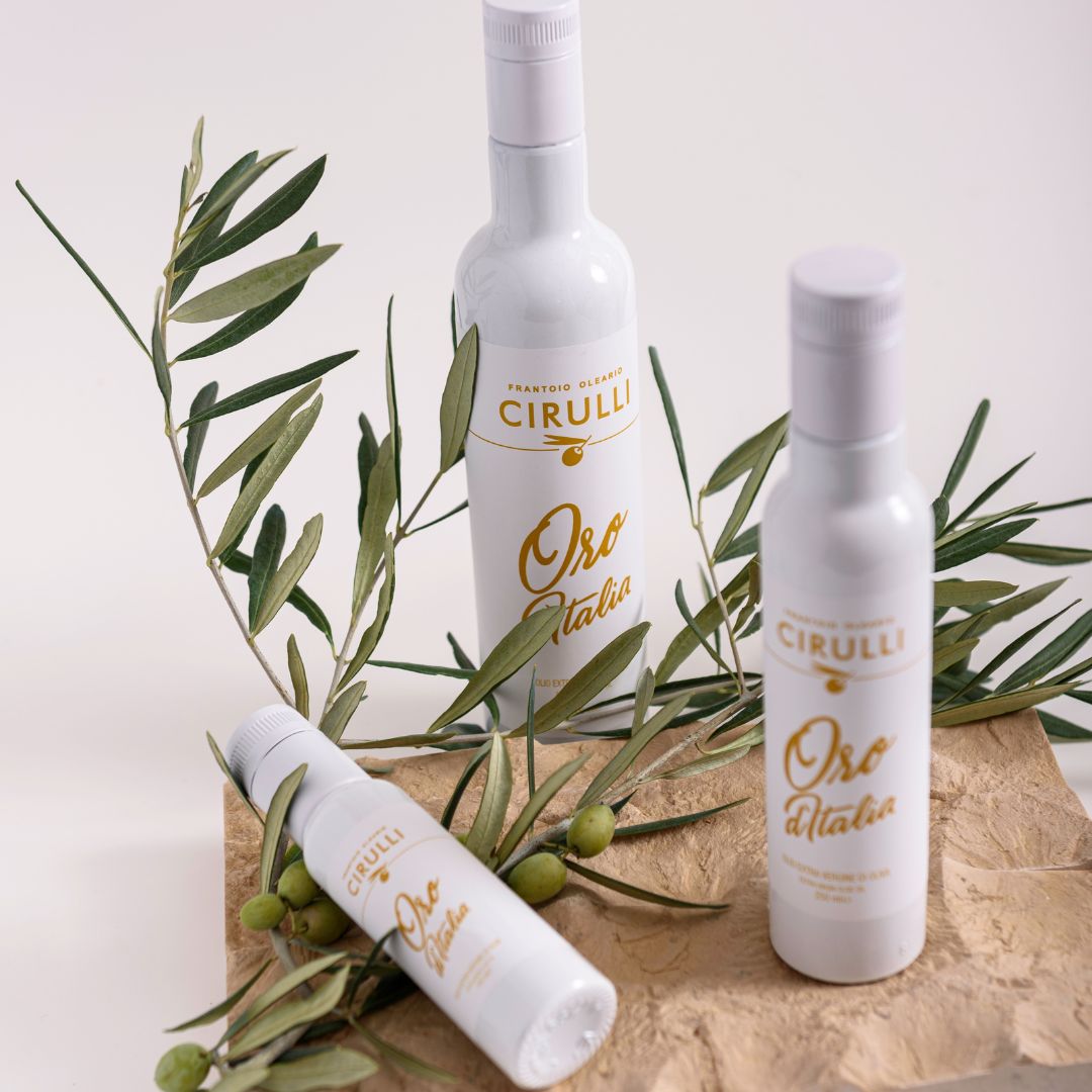 6 Flaschen Bio-Olivenöl extra vergine • 6 x 100 ml