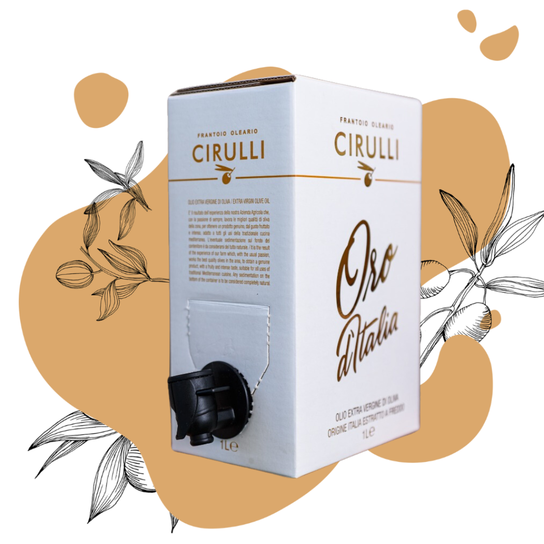 Bag-in-Box mit nativem Olivenöl extra • 1 Liter