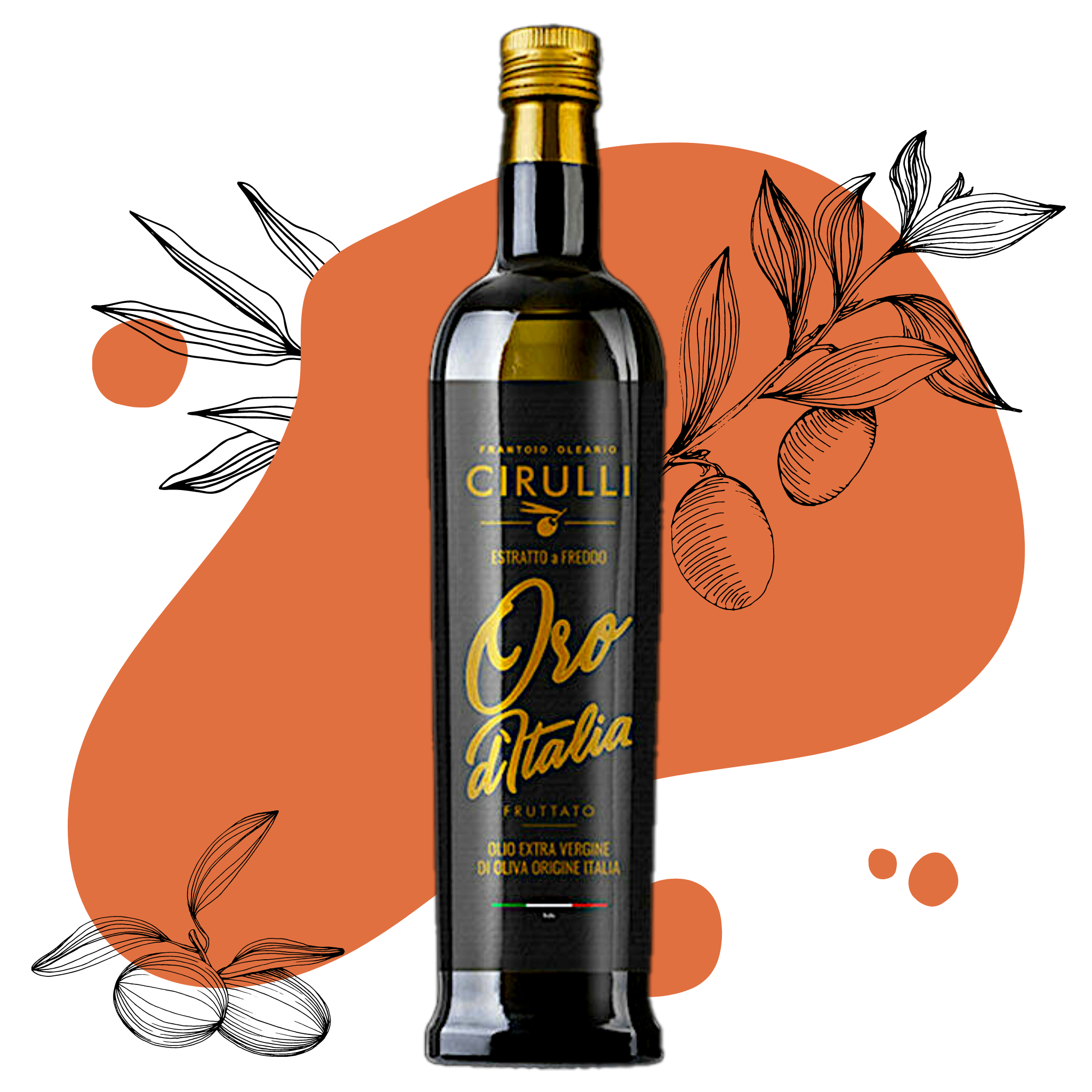 1 Flasche natives Olivenöl extra • 750 ml