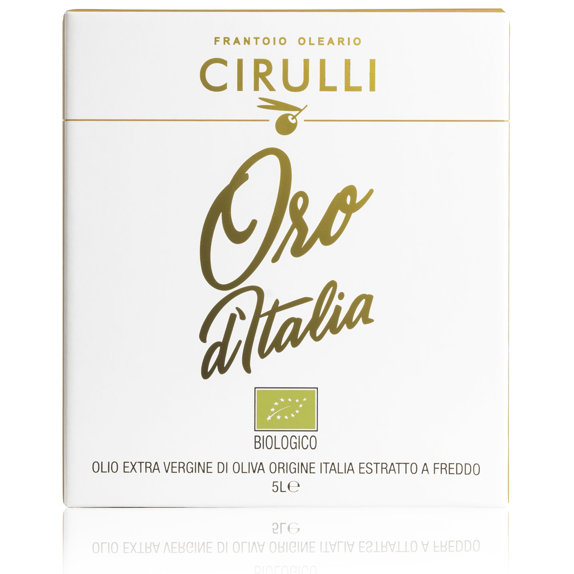 Bag-in-Box mit Bio-Olivenöl extra vergine • 5 Liter