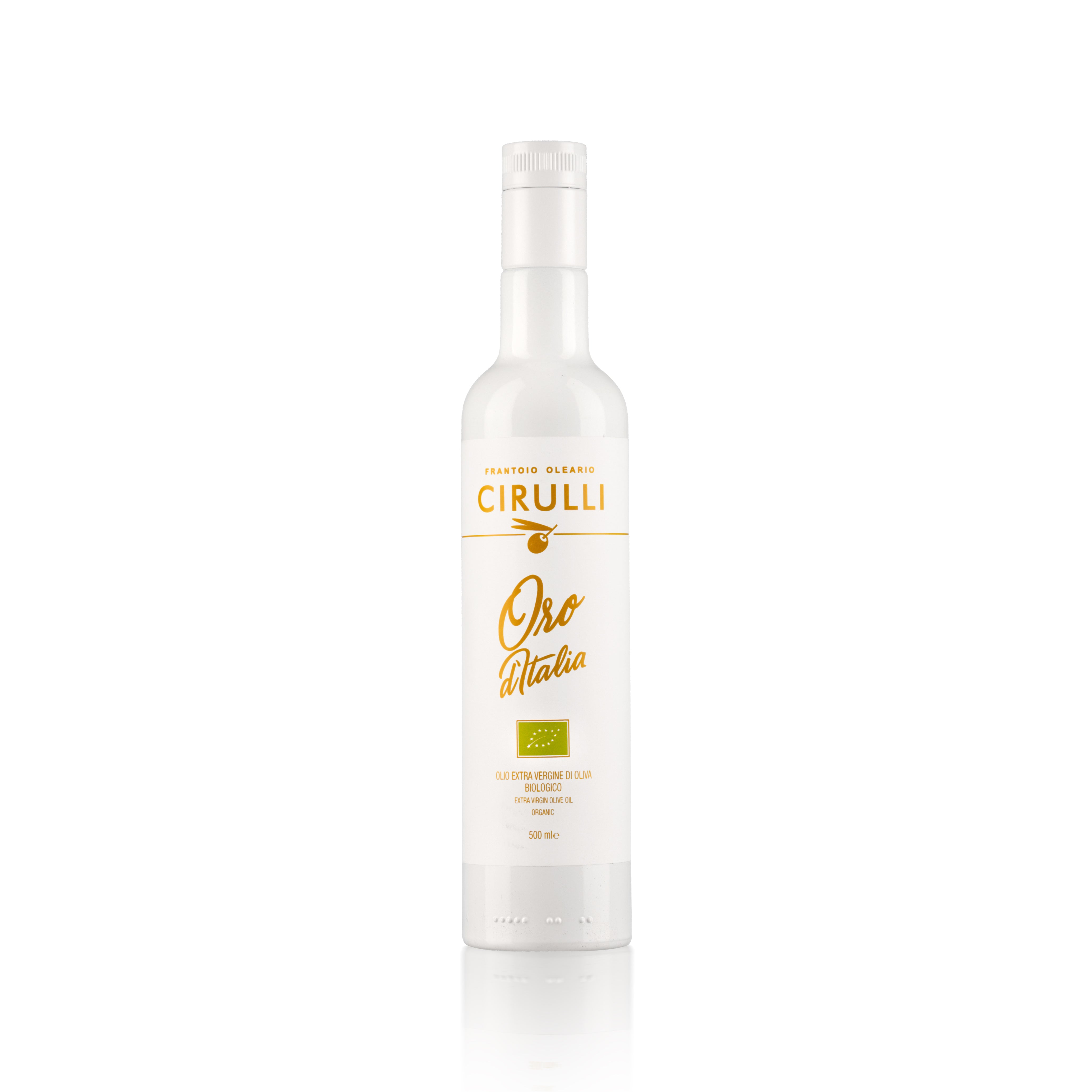 6 Flaschen Bio-Olivenöl extra vergine • 6 x 500 ml