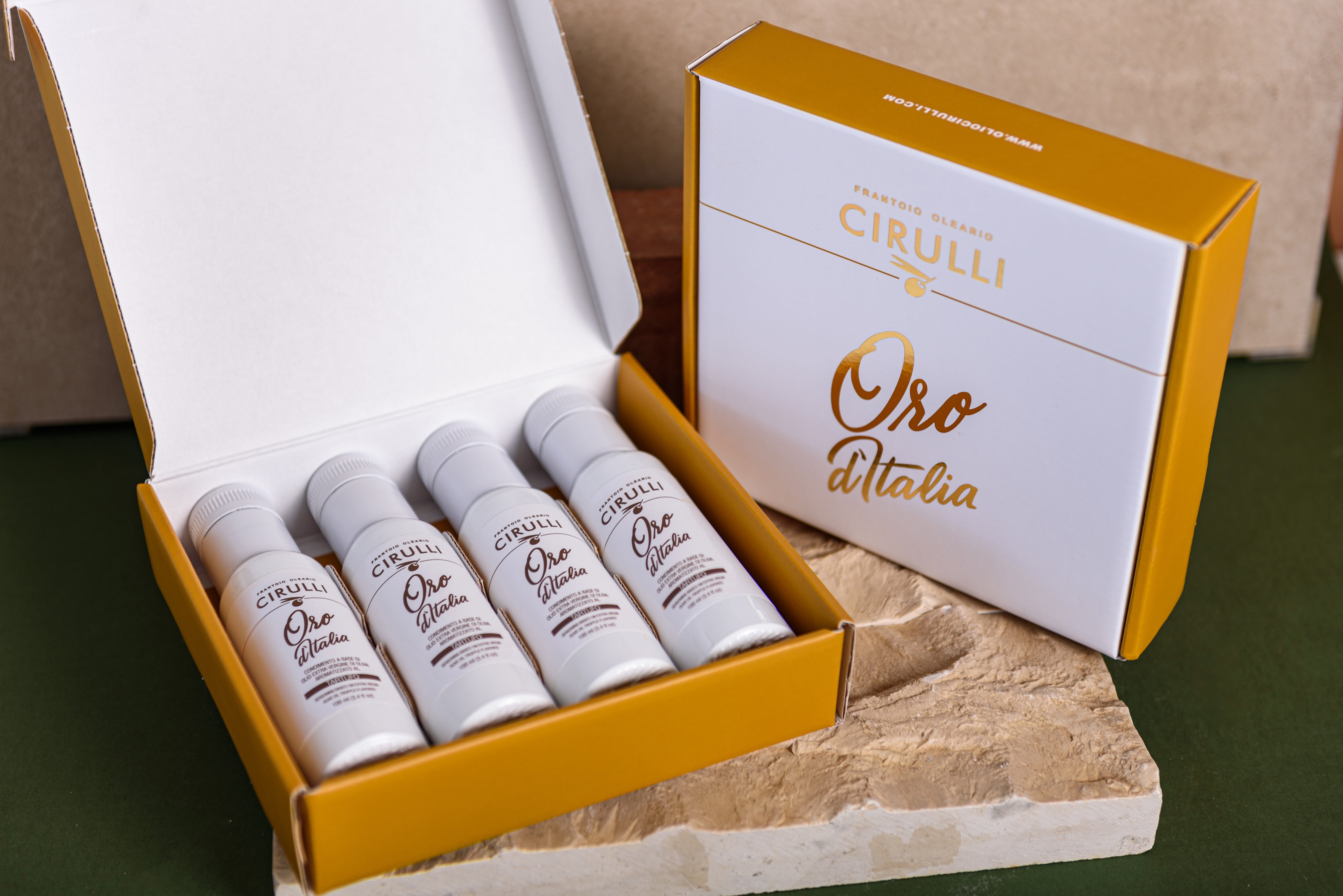 Geschenkbox 4 X 100ML Aromatisiertes Öl