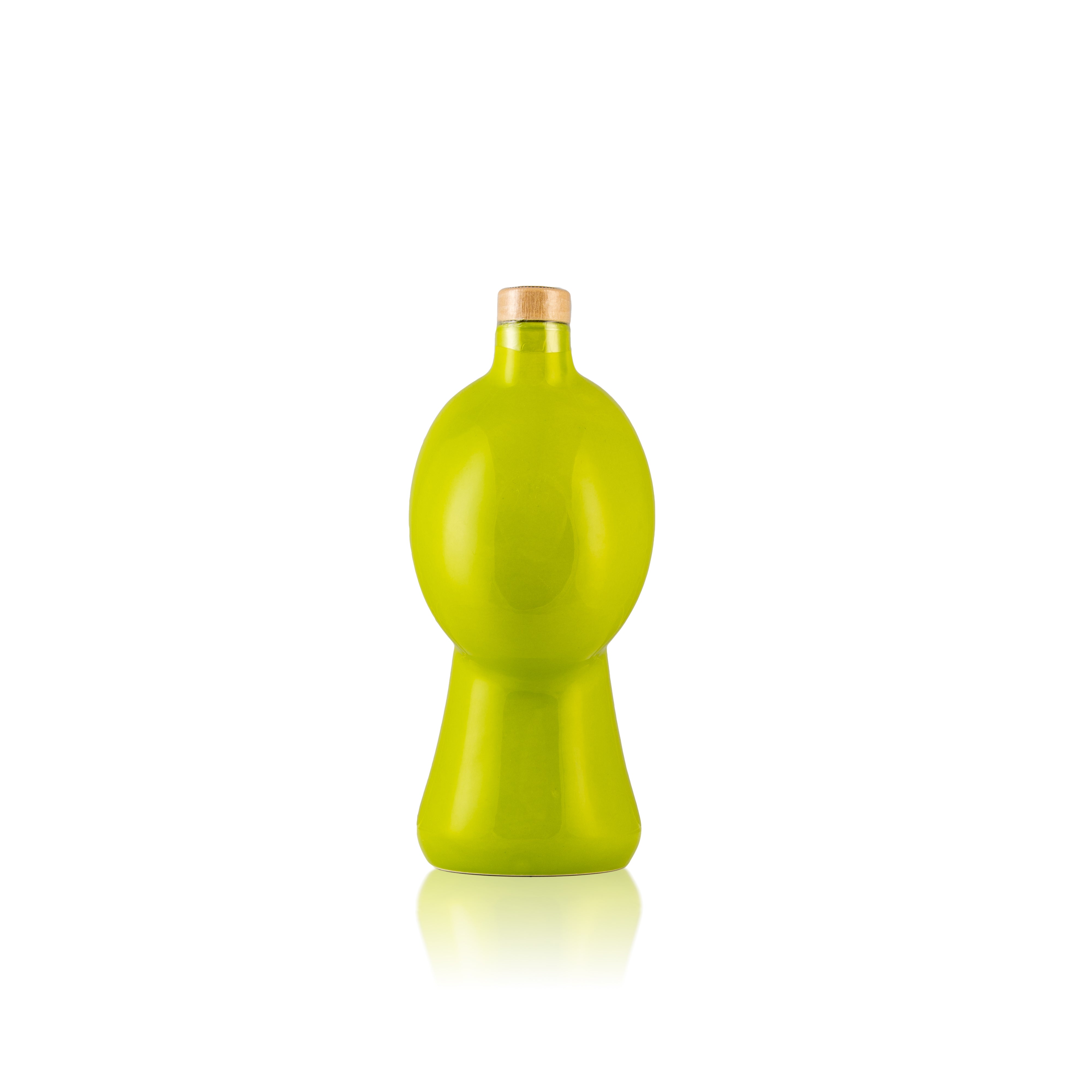 Ölkanne mit extra nativem Olivenöl • 500ml • Alles grün sauer