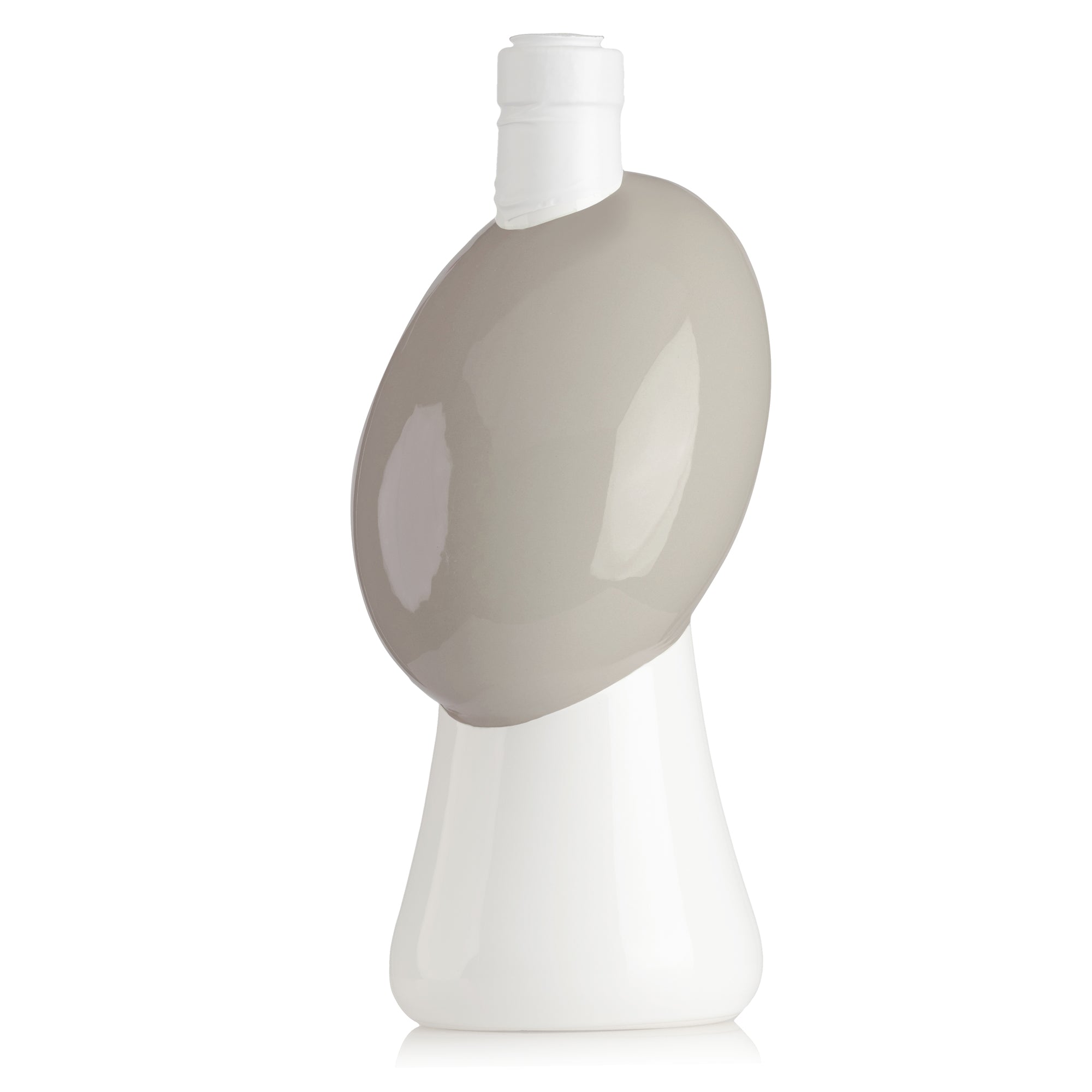 Glas mit Bio-Olivenöl extra vergine • 500 ml • Taubengrau
