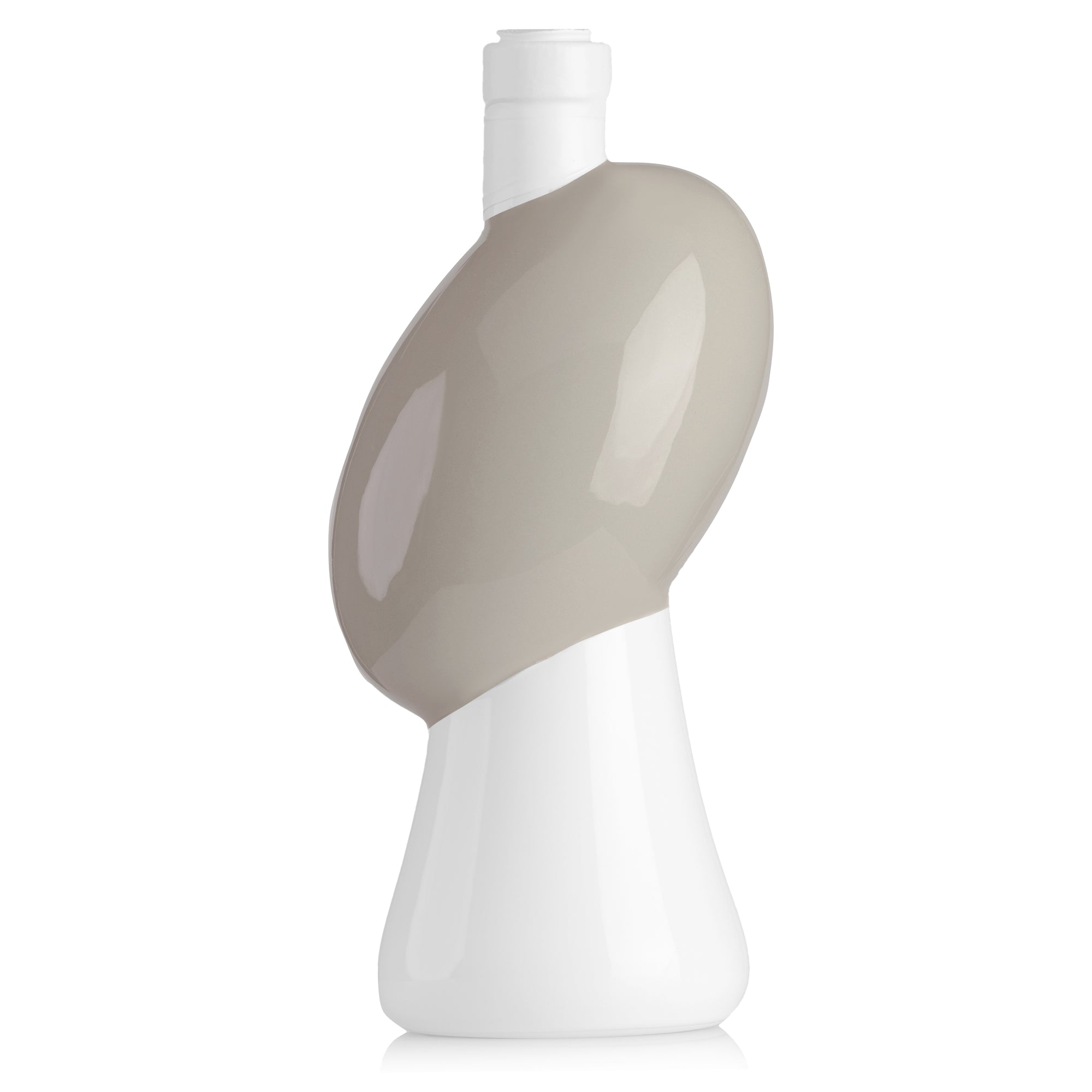 Glas mit Bio-Olivenöl extra vergine • 500 ml • Taubengrau