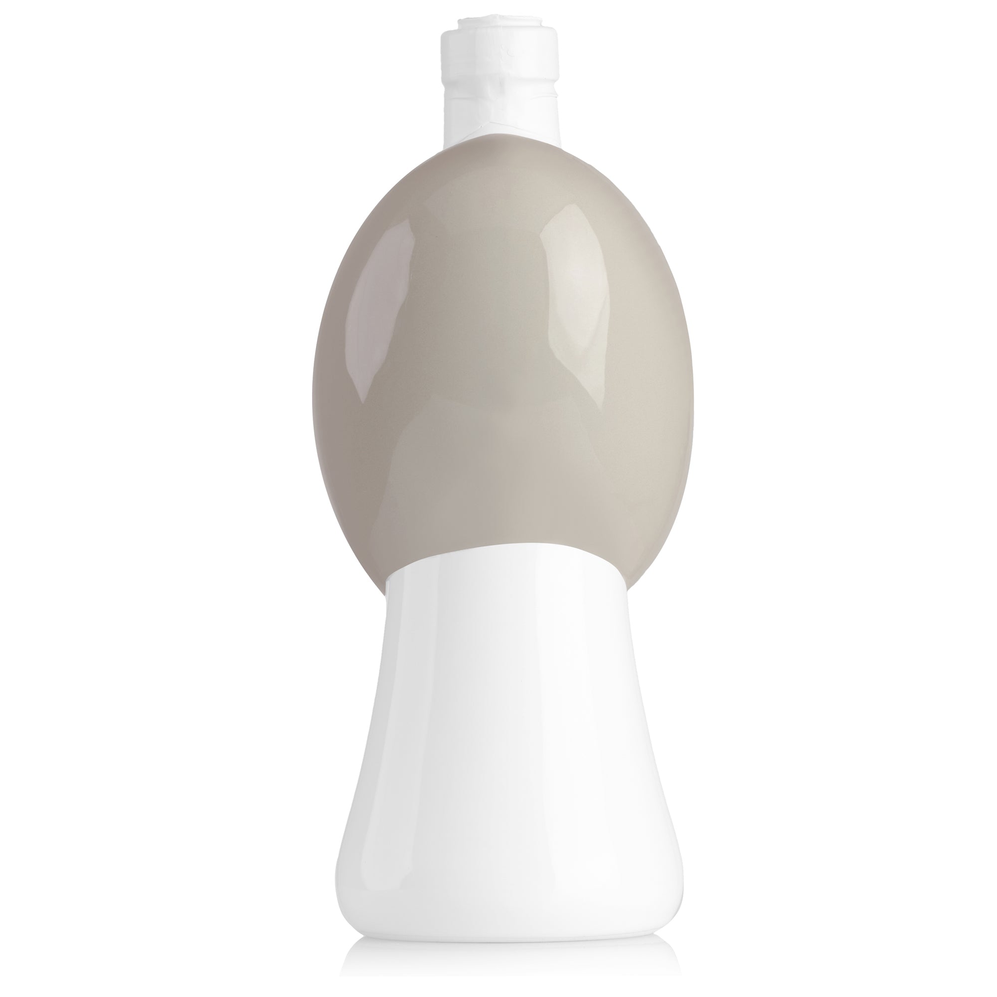 Glas mit Bio-Olivenöl extra vergine • 500 ml • Taubengrau