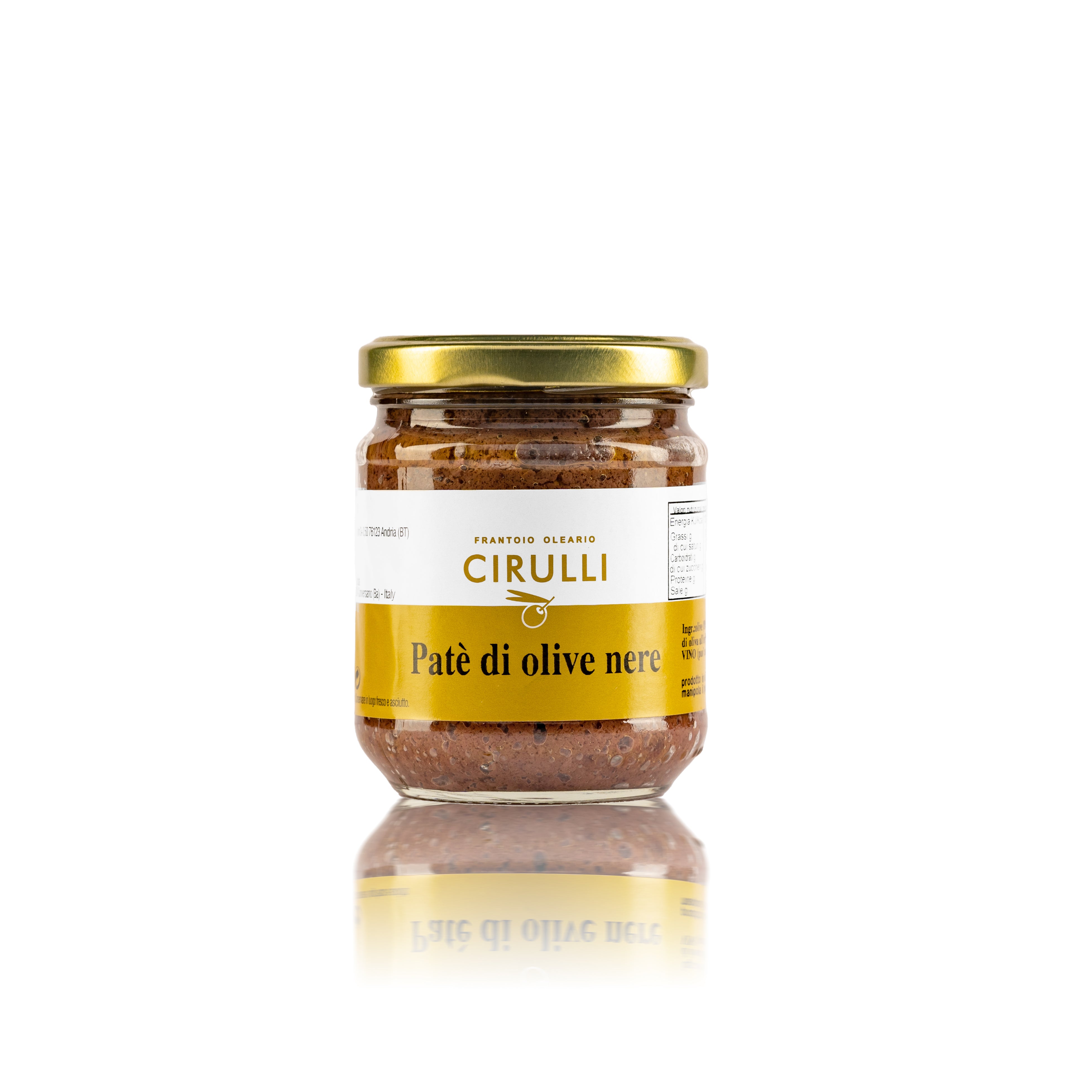 SCHWARZE OLIVENPASTE - 180g